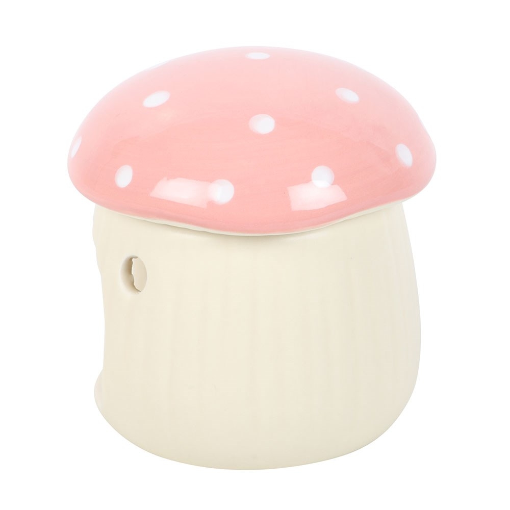 Something Different - Pink Mushroom Ã–lbrenner/Teelichthalter fÃ¼rs RaumdÃ¼fte - Mehrfarben